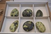 Polished  Spotted Leopard Stone Gallets  x 6 From Zimbabwe - Toprock Gemstones and Minerals 