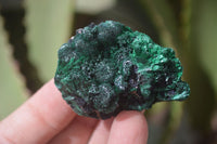 Natural Chatoyant Silky Malachite Specimens  x 6 From Kasompe, Congo - Toprock Gemstones and Minerals 