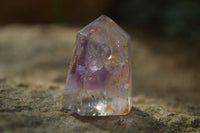 Polished Mini Window Amethyst Points x 20 From Ankazobe, Madagascar - Toprock Gemstones and Minerals 