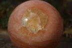 Polished Orange Twist Calcite Sphere x 1 From Maevantanana, Madagascar - Toprock Gemstones and Minerals 