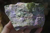Natural Rough Stichtite Cobbed Specimens x 3 From Barberton, South Africa - Toprock Gemstones and Minerals 