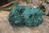 Natural Chatoyant Silky Malachite Specimens  x 4 From Congo - Toprock Gemstones and Minerals 