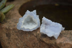 Natural Etched Blue Chalcedony Specimens  x 35 From Malawi - TopRock