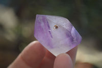 Polished Mini Window Amethyst Points x 20 From Ankazobe, Madagascar - Toprock Gemstones and Minerals 