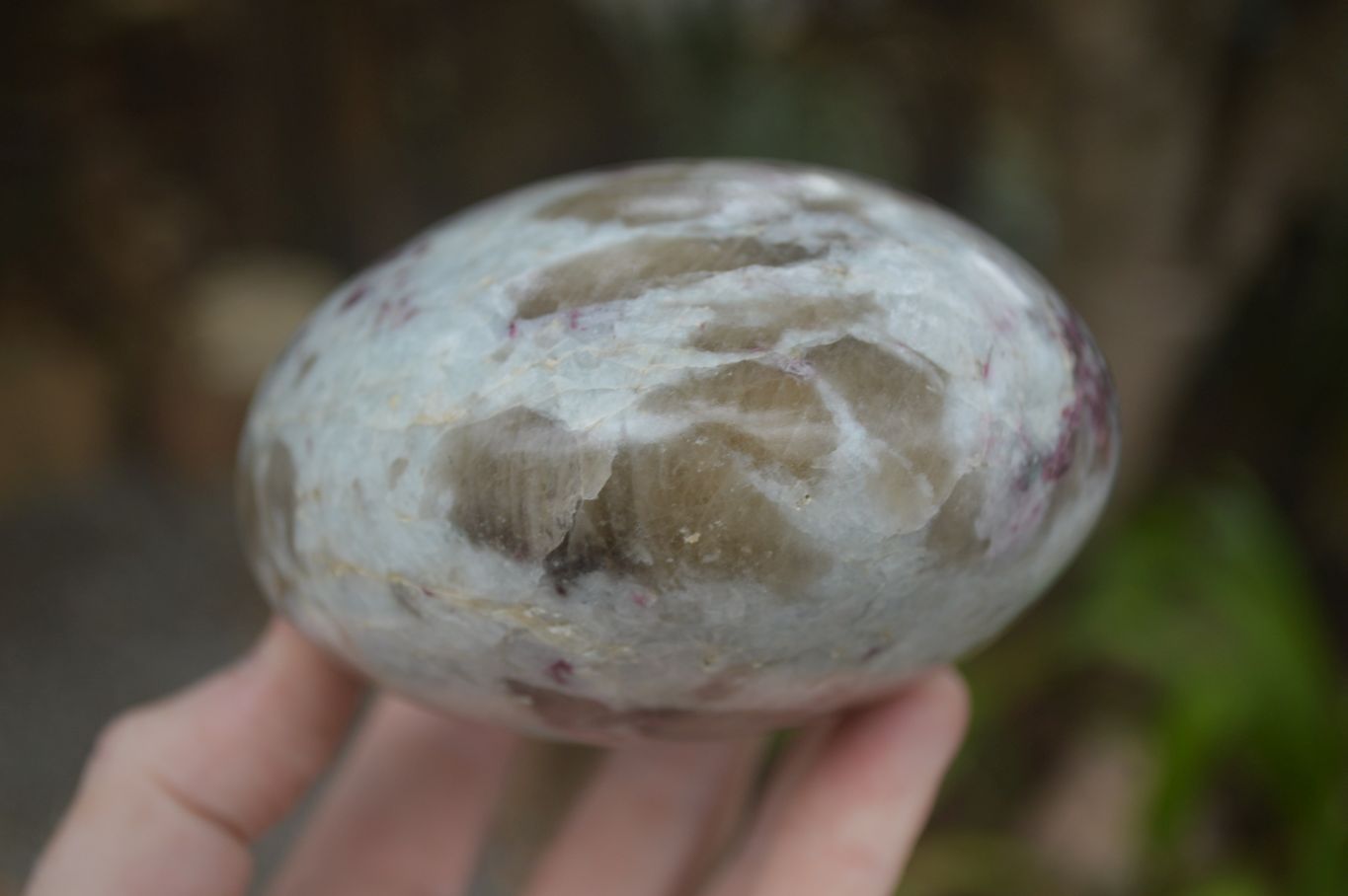 Polished Pink Tourmaline / Rubellite In Matrix Standing Free Form x 1 From Ambatondrazaka, Madagascar - Toprock Gemstones and Minerals 