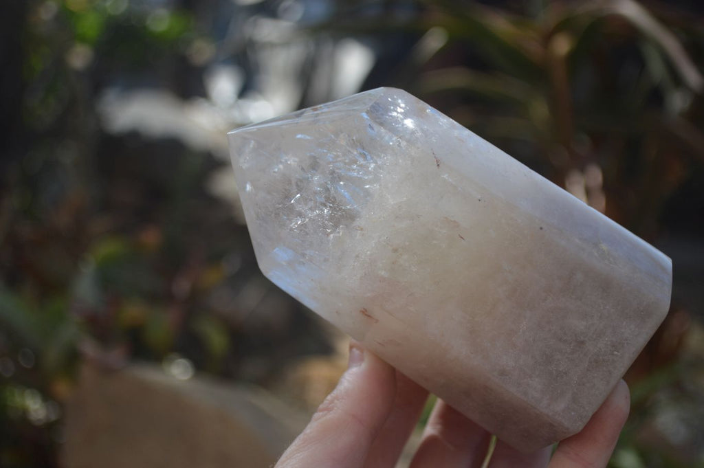 Polished Smokey Quartz Points x 3 From Angola - Toprock Gemstones and Minerals 