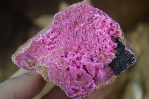 Natural Salrose Cobaltion Dolomite Specimens x 4 From Kakanda, Congo - Toprock Gemstones and Minerals 