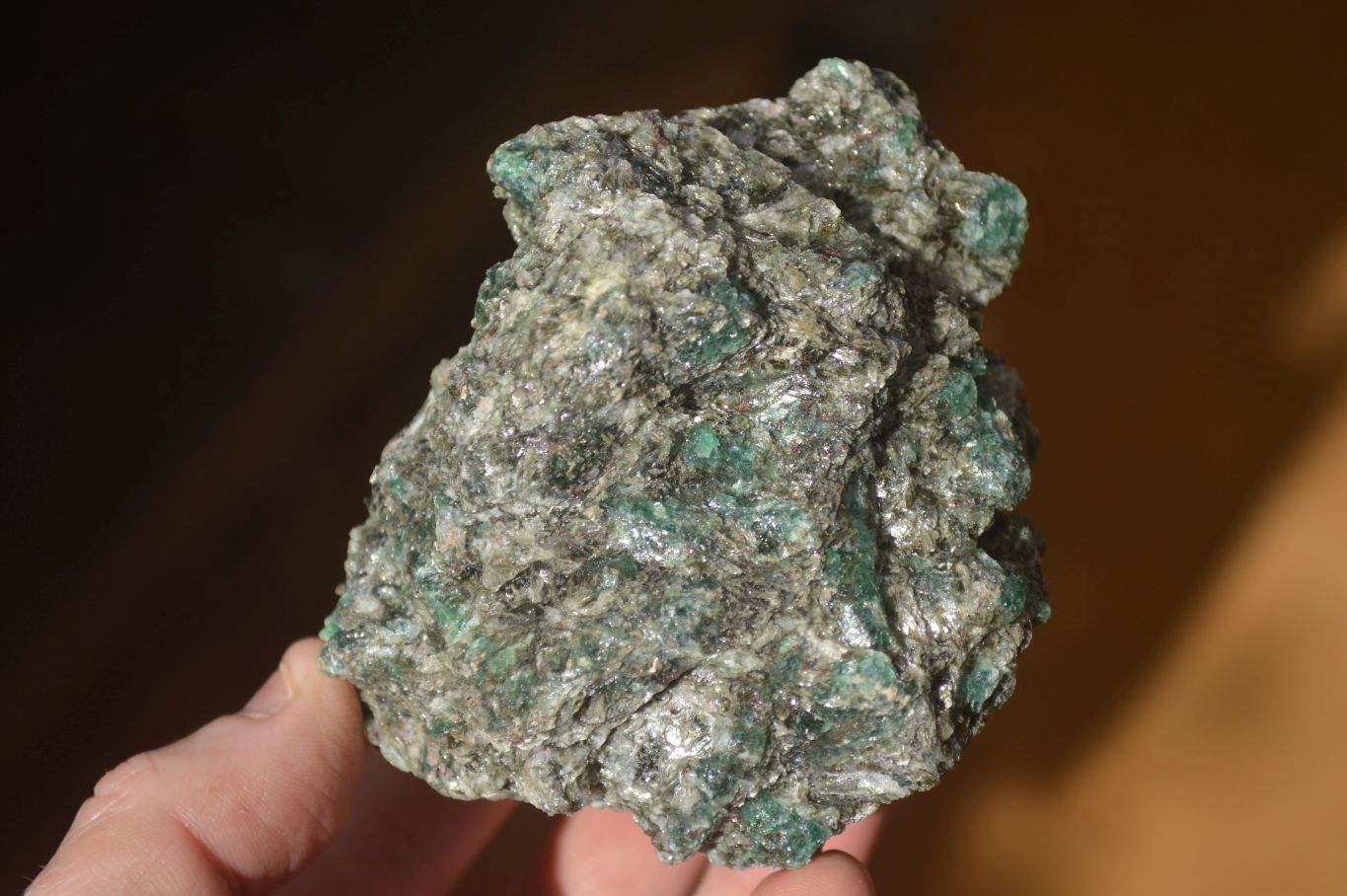 Natural Rare Emerald Mica In Matrix Cobbed Specimens x 12 From Mutoko, Zimbabwe - Toprock Gemstones and Minerals 
