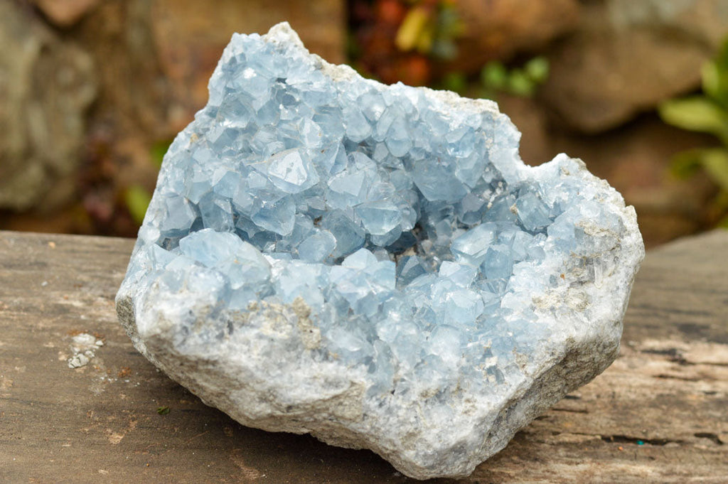 Natural Blue Celestite Geode Specimen  x 1 From Sakoany, Madagascar - TopRock