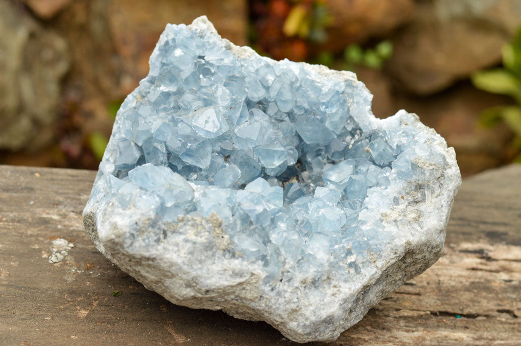 Natural Blue Celestite Geode Specimen  x 1 From Sakoany, Madagascar - TopRock