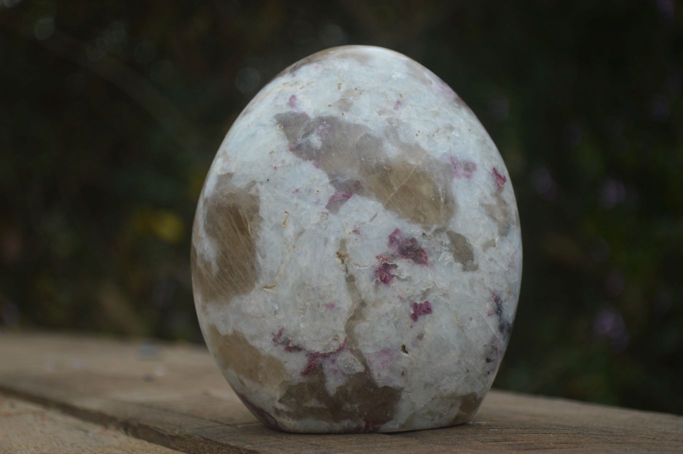 Polished Pink Tourmaline / Rubellite In Matrix Standing Free Form x 1 From Ambatondrazaka, Madagascar - Toprock Gemstones and Minerals 