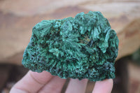 Natural Chatoyant Silky Malachite Specimens  x 4 From Congo - Toprock Gemstones and Minerals 