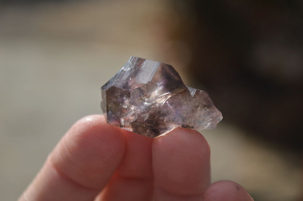 Natural Smokey Amethyst Crystals  x 35 From Chiredzi, Zimbabwe - Toprock Gemstones and Minerals 