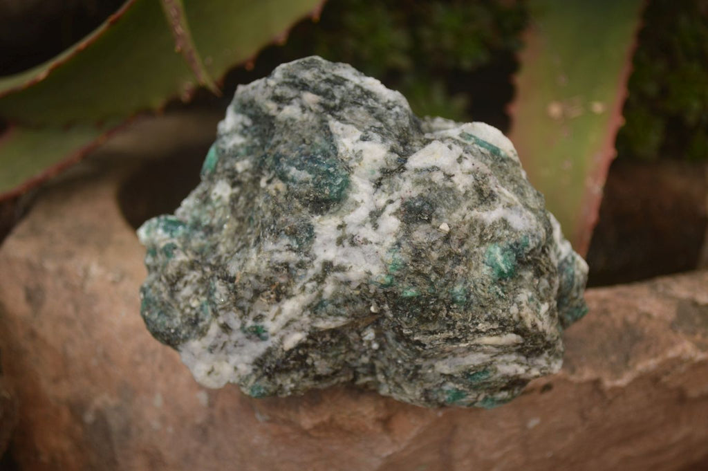 Natural Rare Emerald Mica In Matrix Cobbed Specimens x 12 From Mutoko, Zimbabwe - Toprock Gemstones and Minerals 