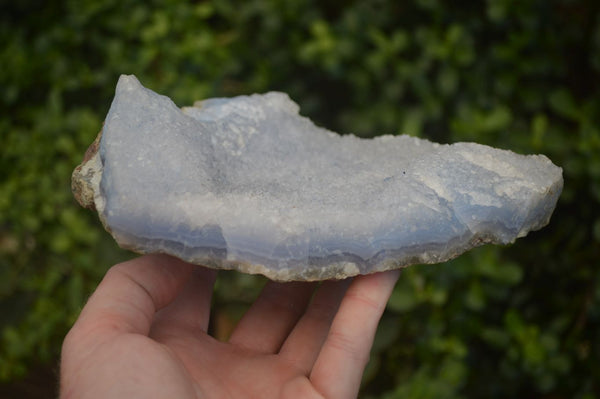 Natural Extra Large Blue Lace Agate Crystal Specimens  x 2 From Nsanje, Malawi