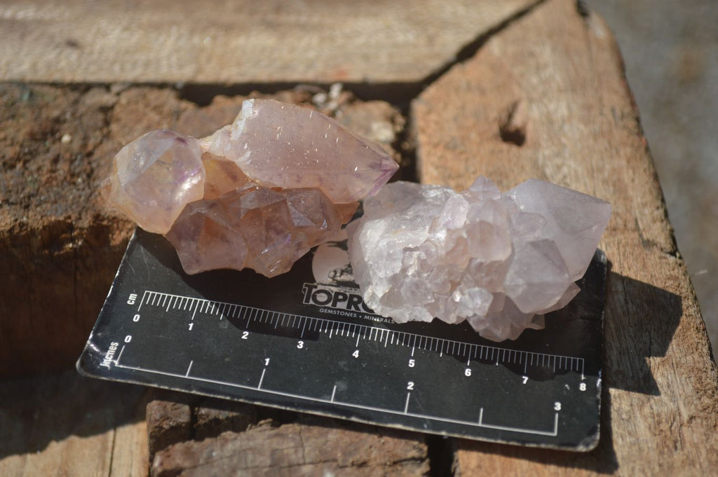 Natural Small Mixed Spirit Quartz Clusters  x 20 From Boekenhouthoek, South Africa - Toprock Gemstones and Minerals 