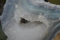 Natural Etched Blue Chalcedony Specimens  x 7 From Nsanje, Malawi - Toprock Gemstones and Minerals 