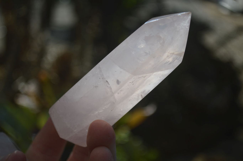 Polished Pink Rose Quartz Points x 6 From Ambatondrazaka, Madagascar - Toprock Gemstones and Minerals 