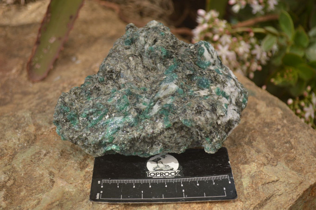 Natural Rare Emerald Mica In Matrix Cobbed Specimens x 12 From Mutoko, Zimbabwe - Toprock Gemstones and Minerals 