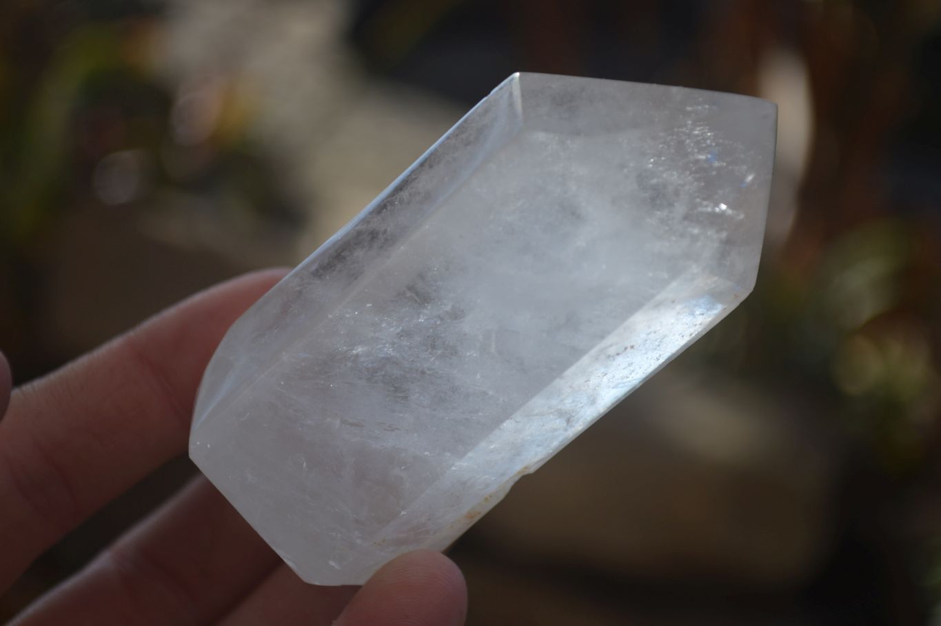 Polished Quartz Crystal Points x 6 From Angola - Toprock Gemstones and Minerals 