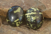 Polished  Spotted Leopard Stone Gallets  x 6 From Zimbabwe - Toprock Gemstones and Minerals 