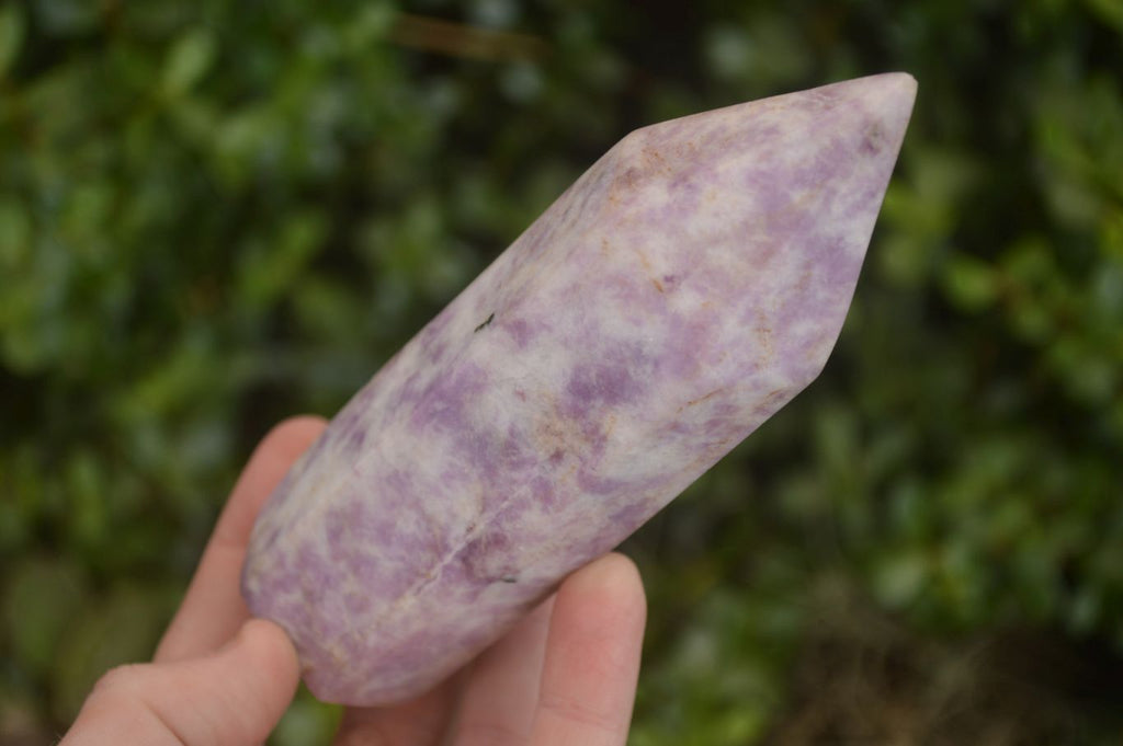 Polished  Purple Lepidolite Points  x 4 From Zimbabwe - Toprock Gemstones and Minerals 