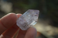 Polished Mini Window Amethyst Points x 20 From Ankazobe, Madagascar - Toprock Gemstones and Minerals 