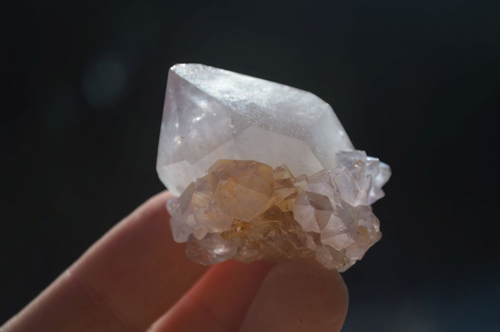 Natural Small Mixed Spirit Quartz Clusters  x 20 From Boekenhouthoek, South Africa - Toprock Gemstones and Minerals 