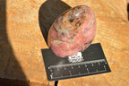 Polished Near Solid Pink Rhodonite Standing Free Forms x 6 From Ambindavato, Madagascar - TopRock