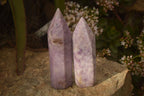 Polished  Purple Lepidolite Points  x 4 From Zimbabwe - Toprock Gemstones and Minerals 