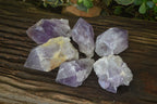 Natural Jacaranda Amethyst Crystals x 6 From Mumbwe, Zambia - Toprock Gemstones and Minerals 
