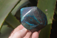 Polished Blue Shattuckite Free Forms  x 3 From Namibia - Toprock Gemstones and Minerals 