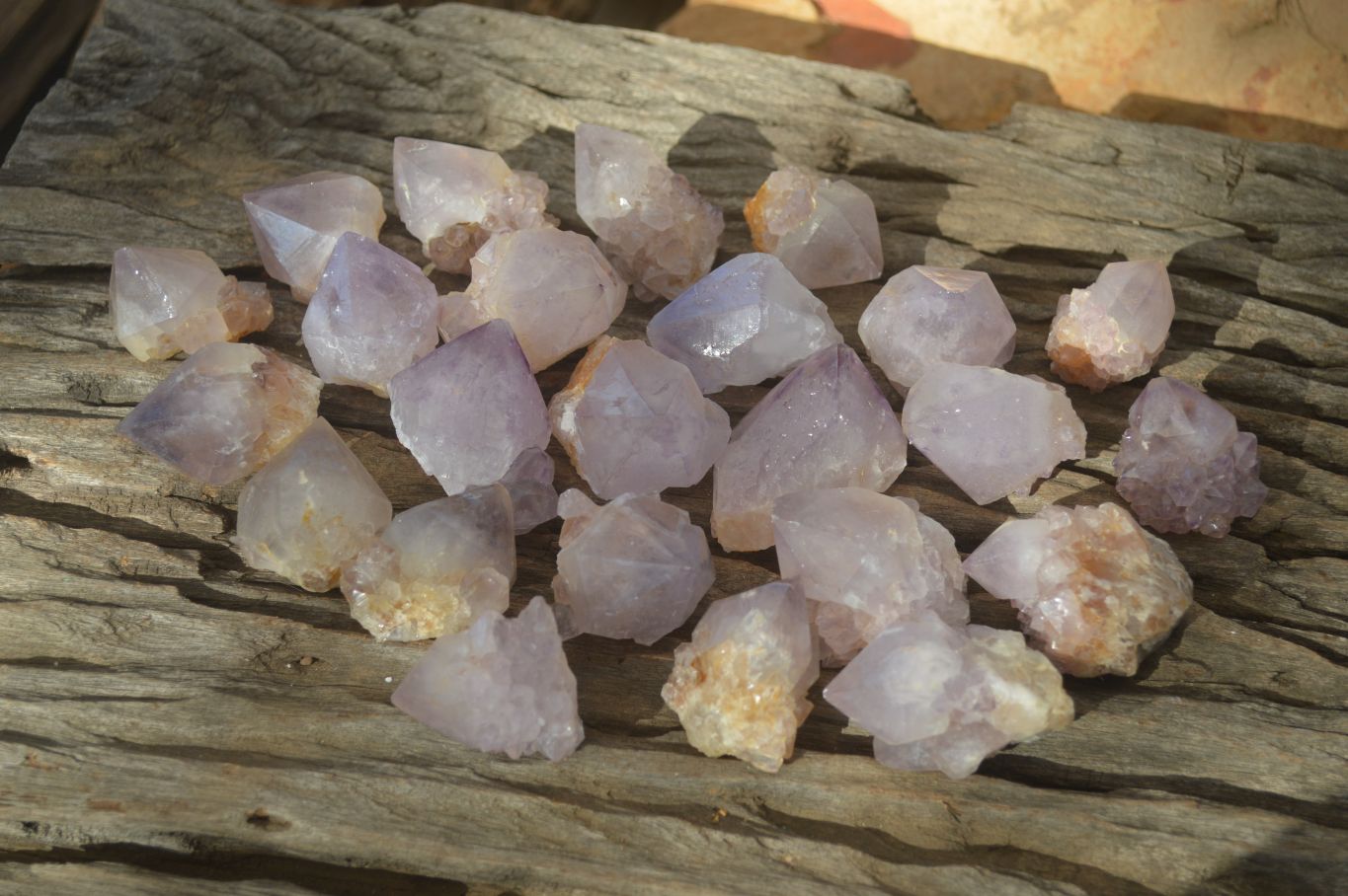 Natural Single Spirit Amethyst Quartz Crystals x 70 From Boekenhouthoek, South Africa - Toprock Gemstones and Minerals 