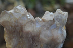 Natural Cascading Smokey Quartz Clusters x 2 From Congo - Toprock Gemstones and Minerals 