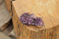 Natural Small Dark "Amethystos" Amethyst Clusters x 24 From Kwaggafontein, South Africa - TopRock