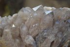 Natural Cascading Smokey Quartz Clusters x 2 From Congo - Toprock Gemstones and Minerals 