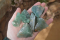 Natural Rough Jade Cobbed Specimens x 28 From Swaziland - Toprock Gemstones and Minerals 