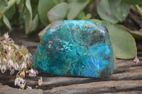 Polished Blue Shattuckite Free Forms  x 3 From Namibia - Toprock Gemstones and Minerals 