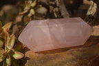 Polished Gemmy Double Terminated Rose Quartz Points x 4 From Ambatondrazaka, Madagascar - Toprock Gemstones and Minerals 
