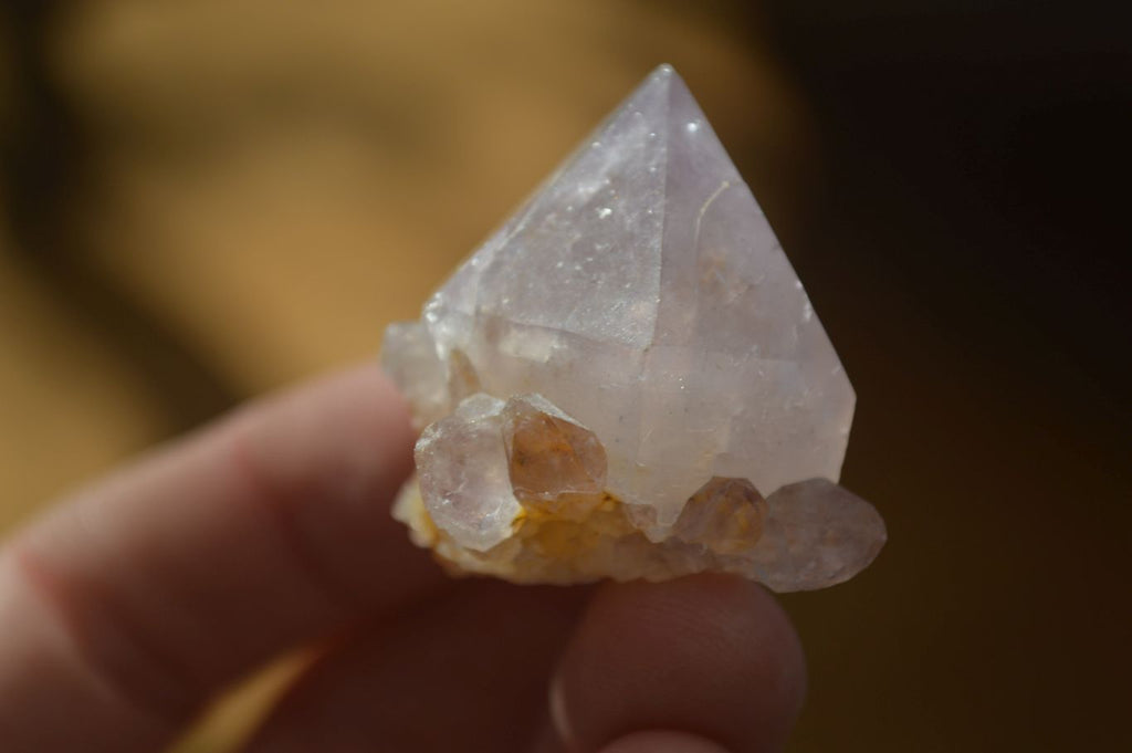 Natural Single Spirit Amethyst Quartz Crystals x 70 From Boekenhouthoek, South Africa - Toprock Gemstones and Minerals 