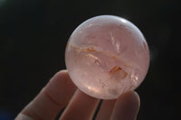 Polished Star Rose Quartz Spheres  x 6 From Ambatondrazaka, Madagascar - Toprock Gemstones and Minerals 