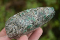 Polished Emerald In Matrix Standing Free Forms x 4 From Sandawana, Zimbabwe - TopRock