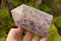 Polished Trio Of Dream Amethyst Points  x 3 From Madagascar - TopRock