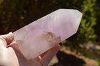 Polished Stunning Amethyst & Morion Smokey Quartz Points  x 2 From Madagascar - TopRock