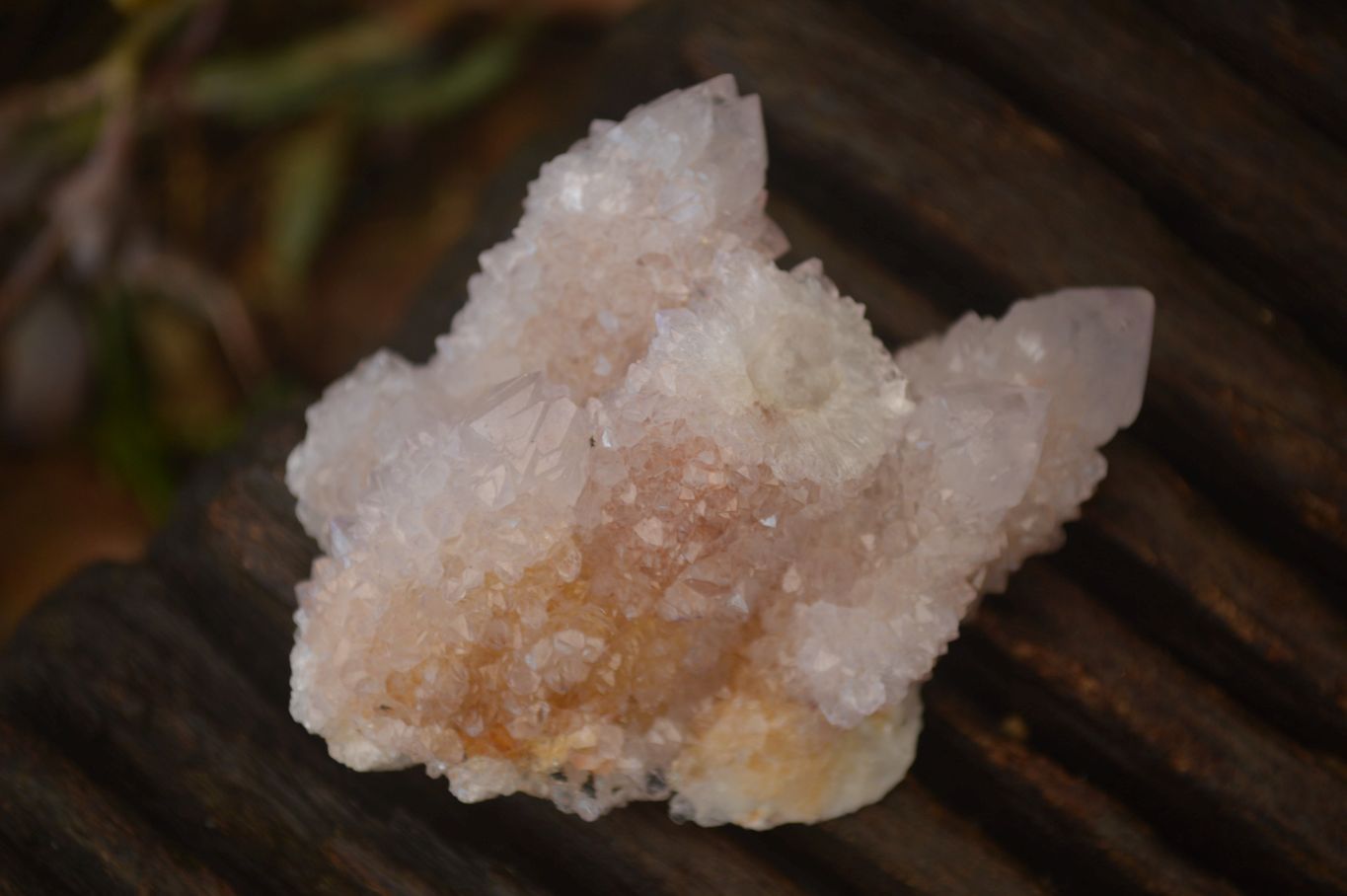 Natural Pale Lilac Spirit Quartz Clusters x 12 From Boekenhouthoek, South Africa - Toprock Gemstones and Minerals 
