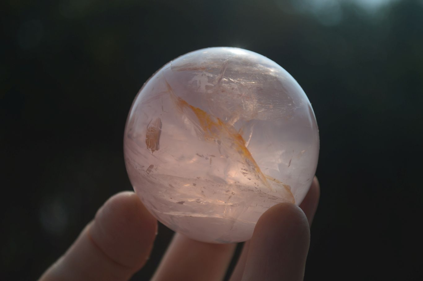 Polished Star Rose Quartz Spheres  x 6 From Ambatondrazaka, Madagascar - Toprock Gemstones and Minerals 