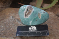 Polished Emerald Mtorolite Galet-Palm Stones x 4 From Mutorashanga, Zimbabwe - Toprock Gemstones and Minerals 