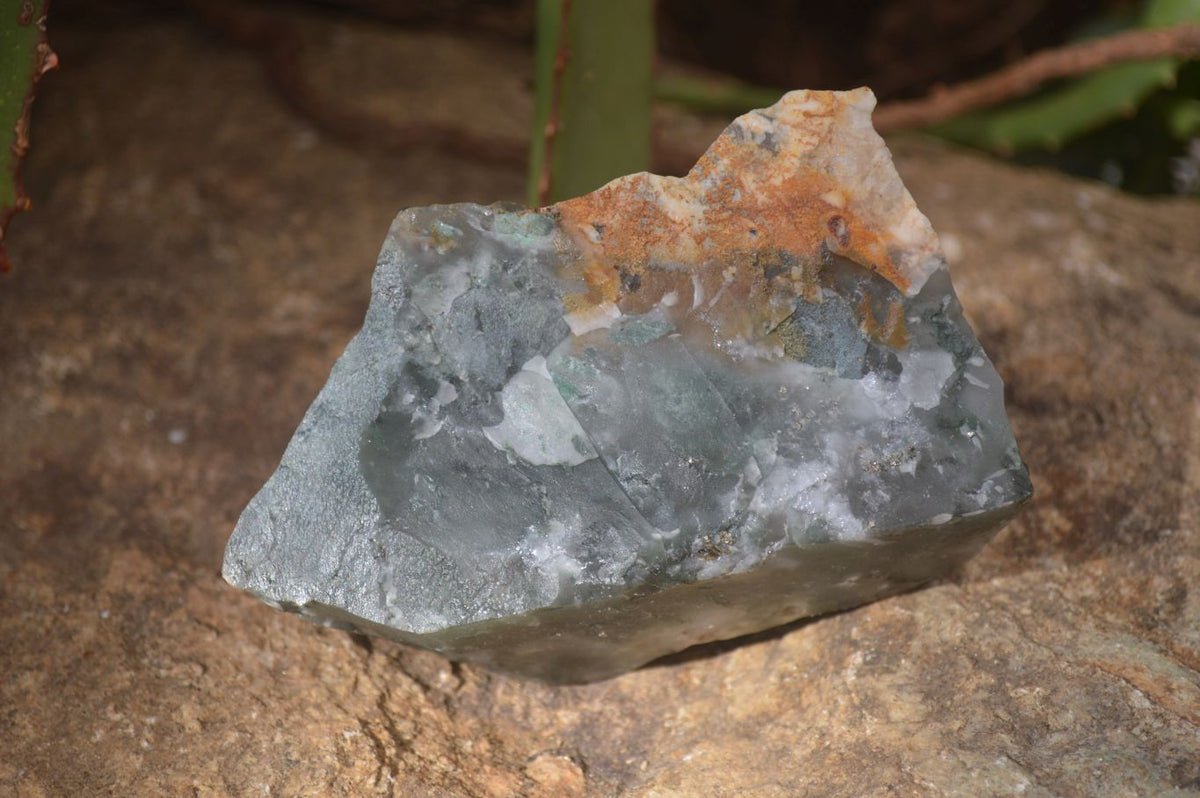 Natural Rough Jade Cobbed Specimens x 28 From Swaziland - Toprock Gemstones and Minerals 