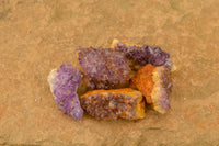 Natural Small Dark "Amethystos" Amethyst Clusters x 63 From Kwaggafontein, South Africa - TopRock