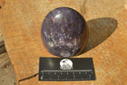 Polished Purple Lepidolite With Pink Tourmaline Standing Free Forms x 2 From Madagascar - TopRock